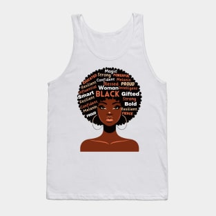 Black Woman Afrocentric Tank Top